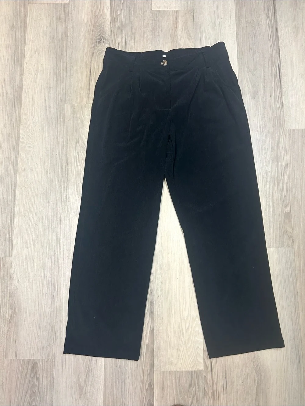 HALARA corduroy pleated
